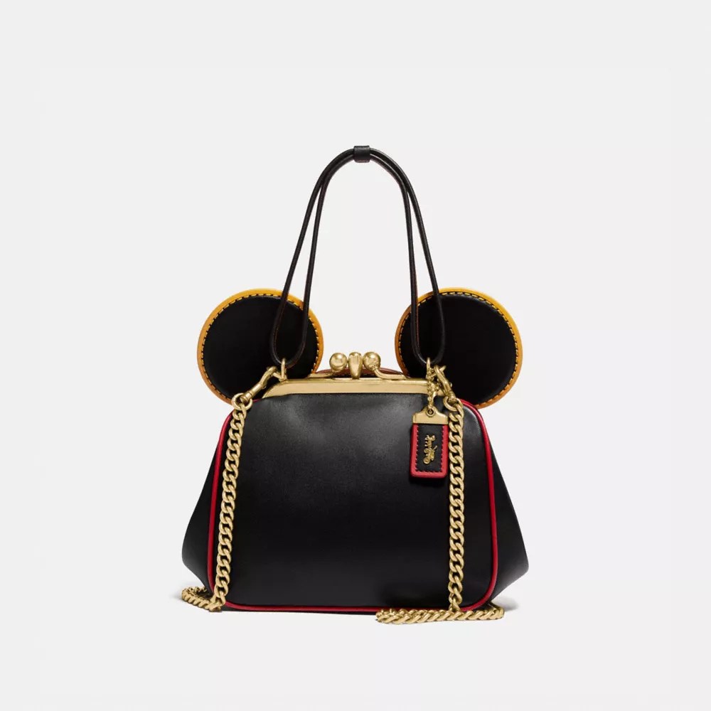 COACH® Outlet Disney Mickey Mouse X Keith Haring Kisslock Bag