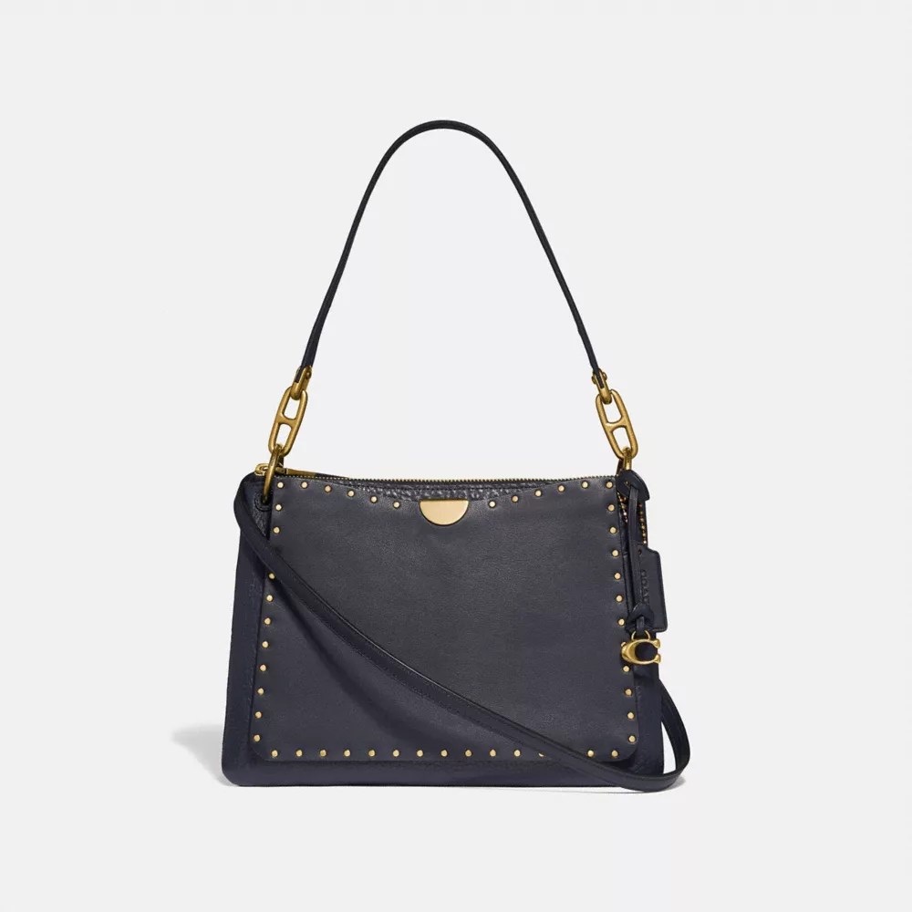 COACH® Outlet Dreamer Shoulder Bag With Rivets