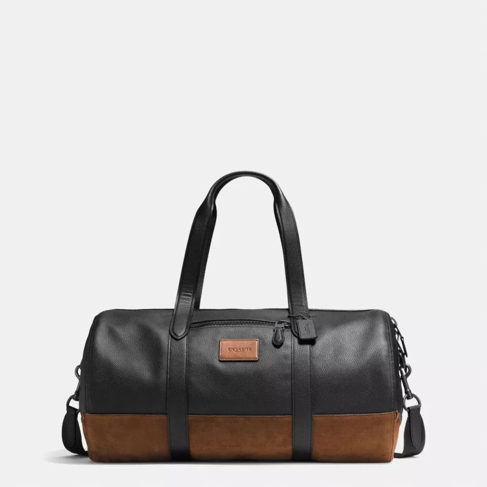 COACH® Rip And Repair Metropolitan Soft Gym Bag In Pebble Leather
