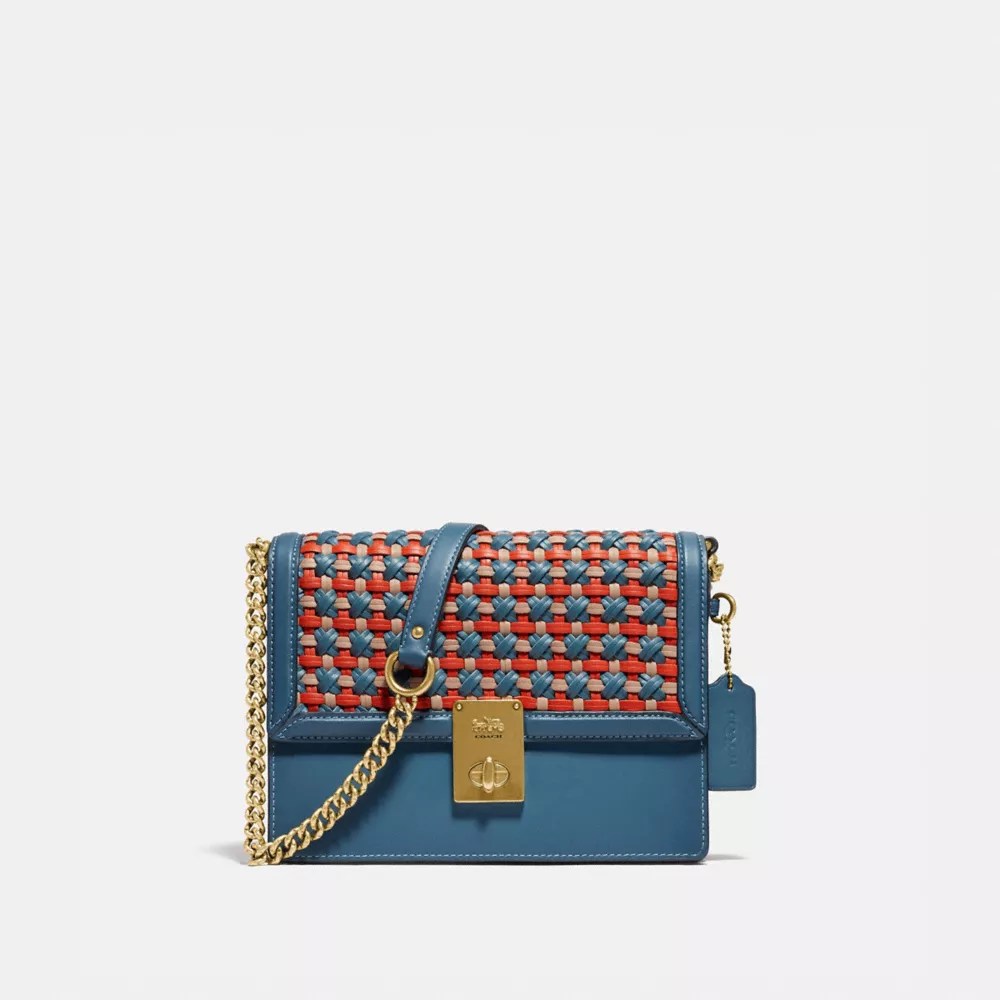 COACH® Outlet COACH® Hutton Shoulder Bag With Weaving