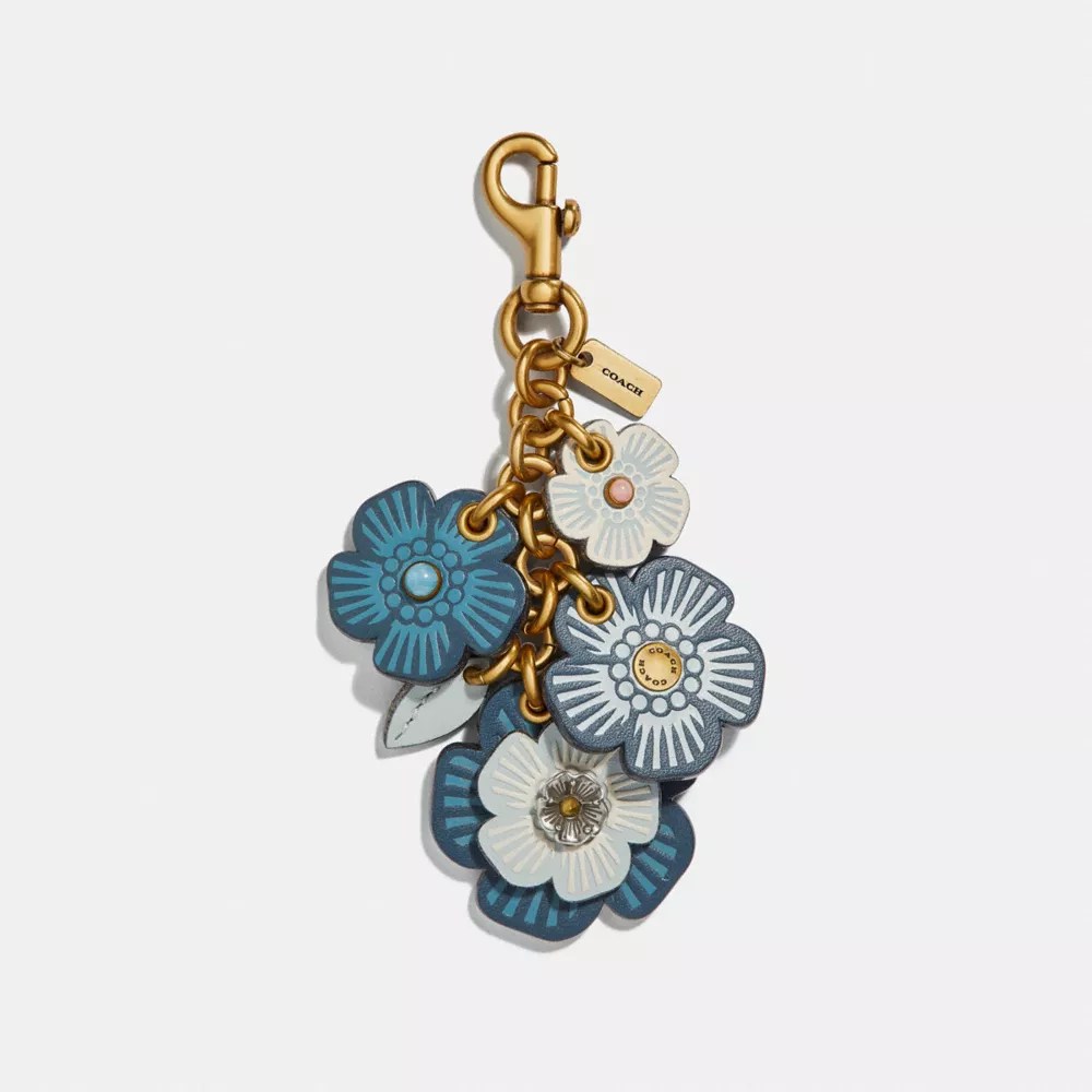 COACH® Tea Rose Mix Bag Charm COACH®