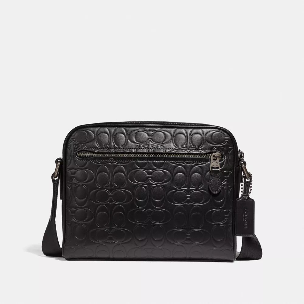 COACH® Metropolitan Soft Camera Bag In Signature Leather