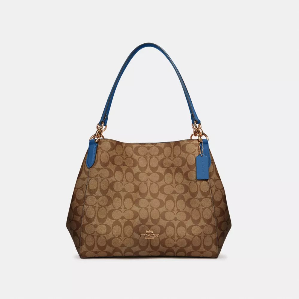 COACH® Outlet COACH® Outlet Hallie Shoulder Bag In Signature Canvas