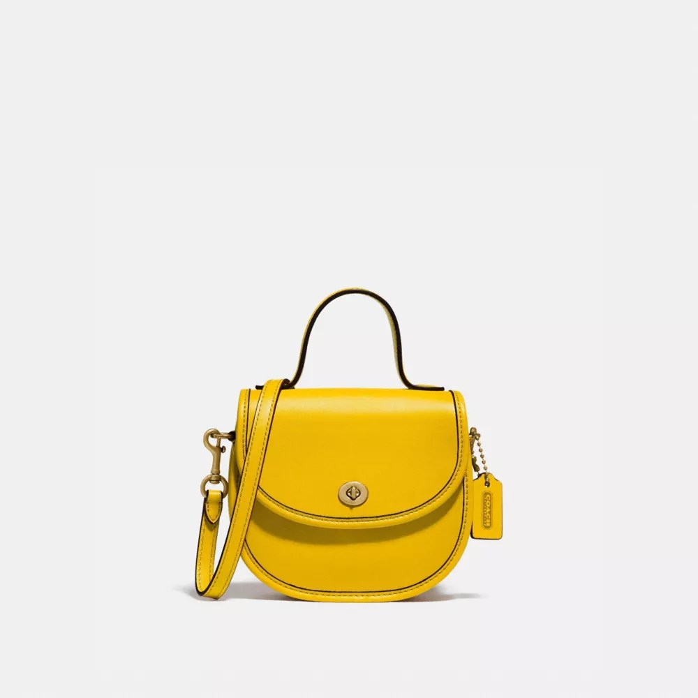 COACH® Mini Top Handle Saddle Bag