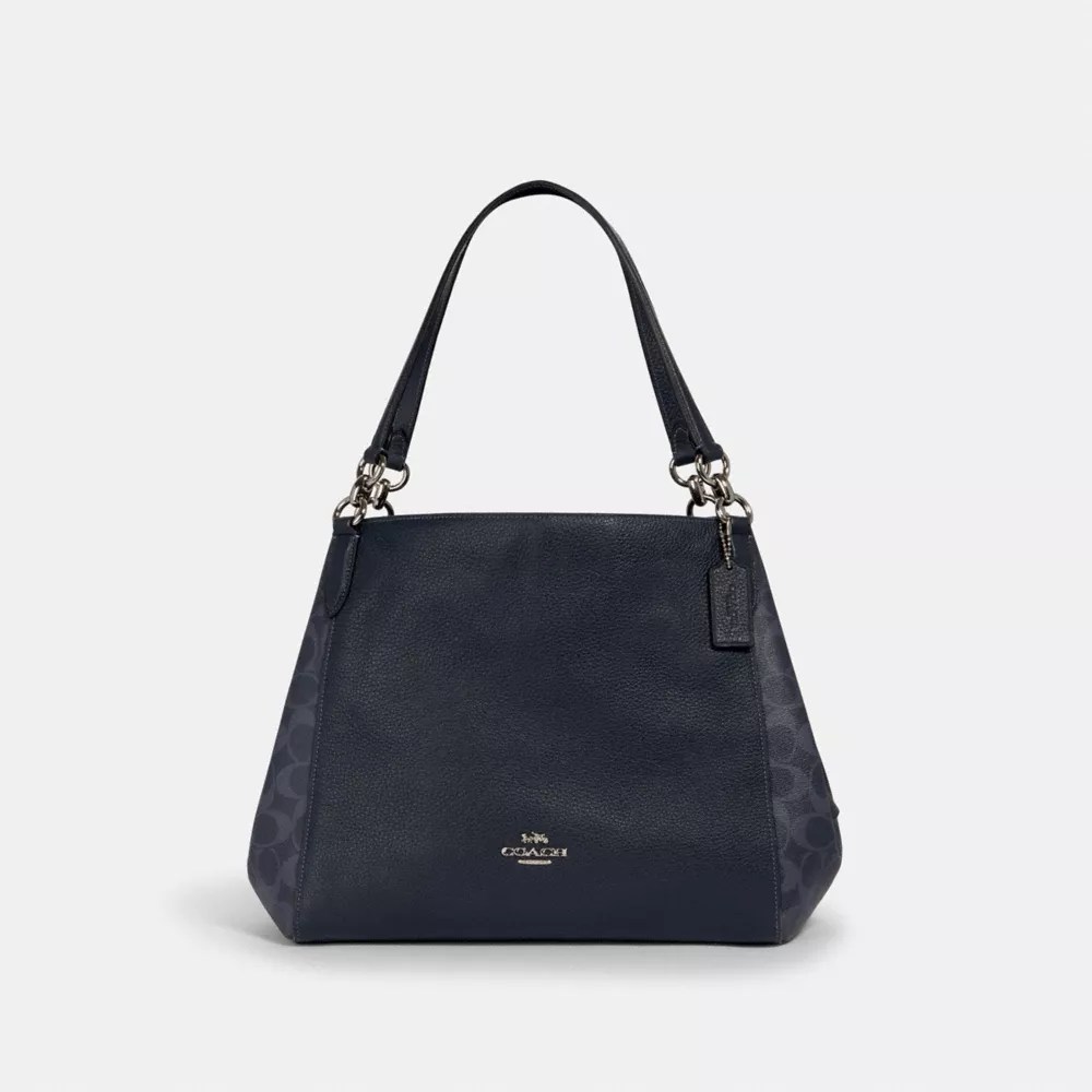 COACH® Outlet COACH® Outlet Hallie Shoulder Bag In Signature Canvas