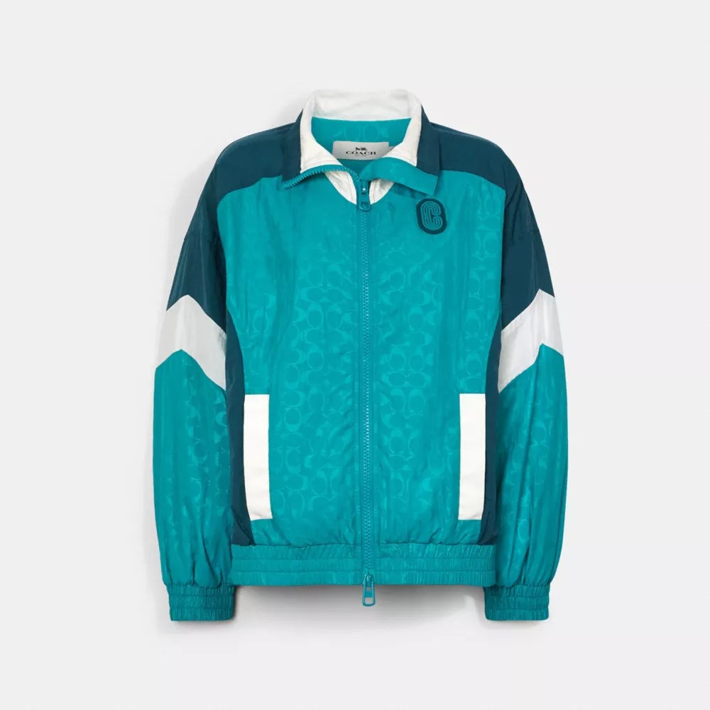 COACH® Outlet Colorblock Signature Track Jacket