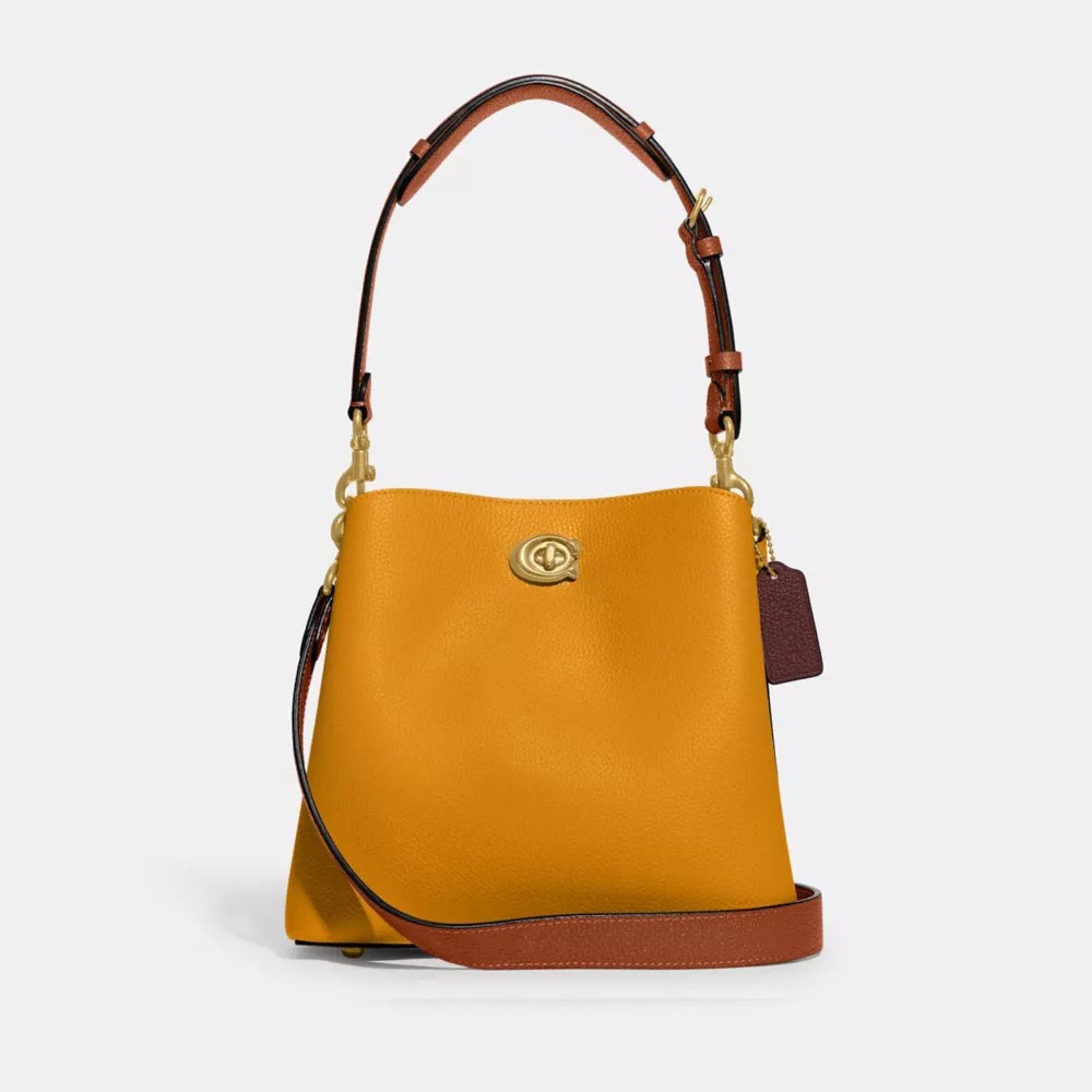 COACH® Willow Bucket Bag In Colorblock