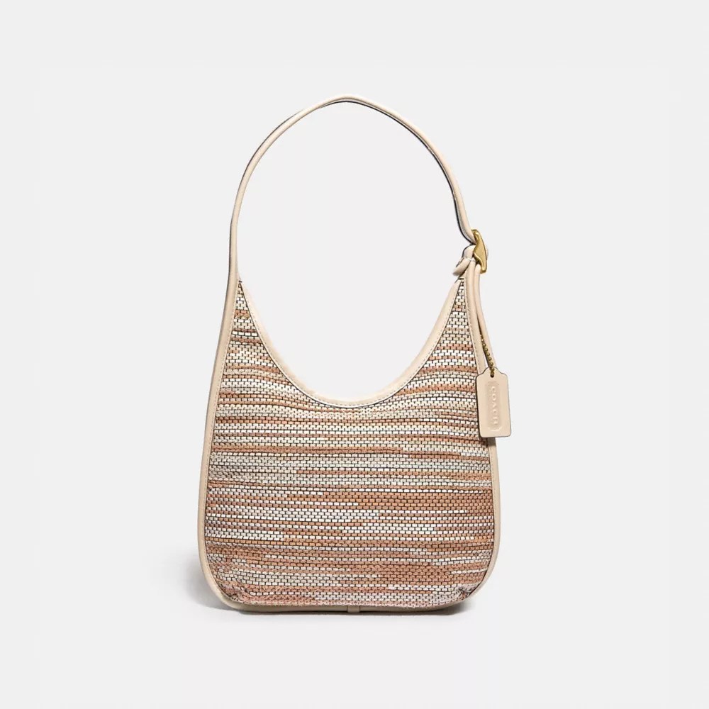 COACH® Ergo Shoulder Bag In Upwoven Leather COACH®