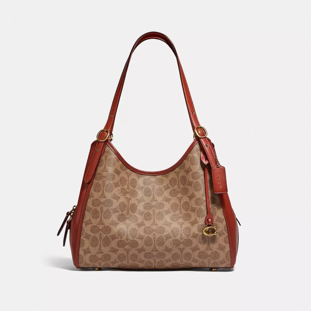 COACH® Lori Shoulder Bag In Signature Canvas