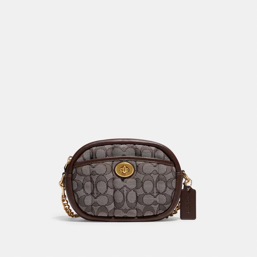 COACH® Outlet Small Camera Bag In Signature Jacquard With Quilting