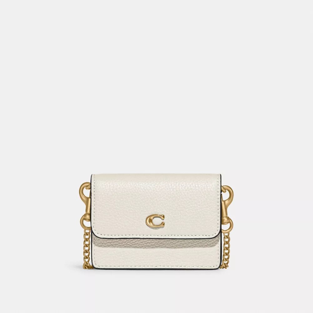 COACH® Half Flap Card Case