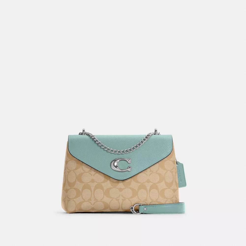 COACH® Outlet Tammie Shoulder Bag In Signature Canvas