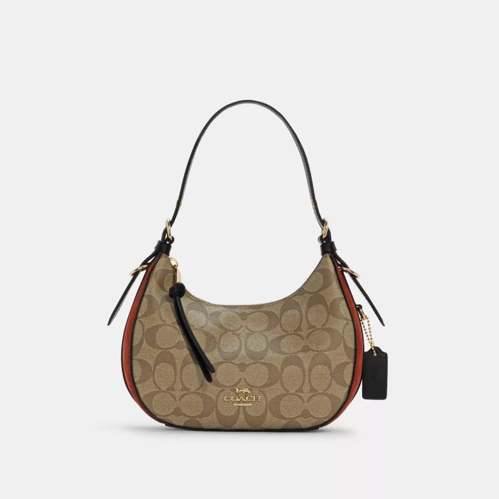 COACH® Outlet COACH OUTLET® Kleo Hobo In Signature Canvas