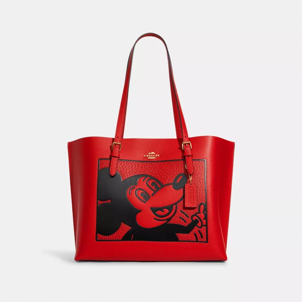 COACH OUTLET® Disney Mickey Mouse X Keith Haring Mollie Tote