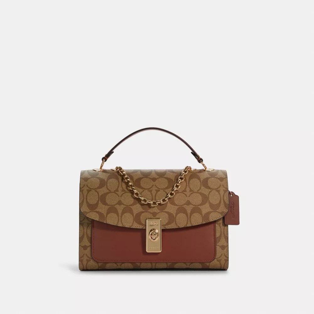 COACH® Outlet Lane Shoulder Bag In Signature Canvas