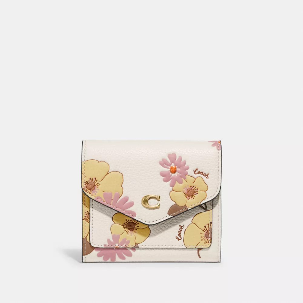 COACH® Wyn Small Wallet With Floral Print