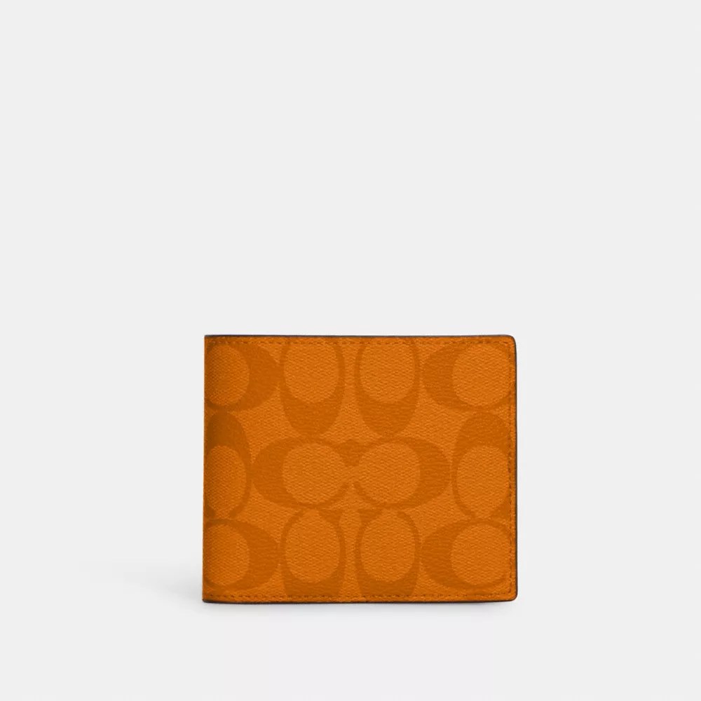 COACH® Outlet 3 In 1 Wallet In Blocked Signature Canvas