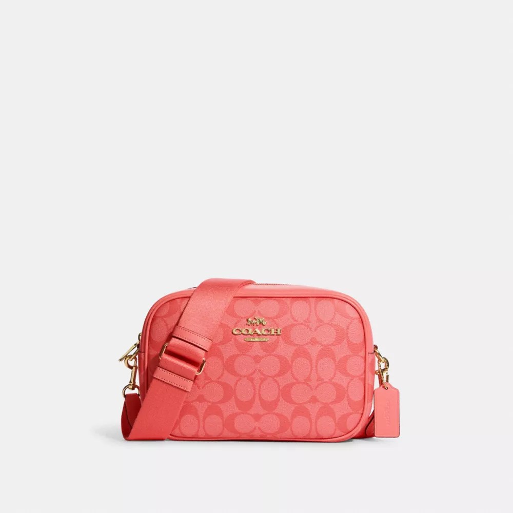 COACH® Outlet Jamie Camera Bag In Blocked Signature Canvas