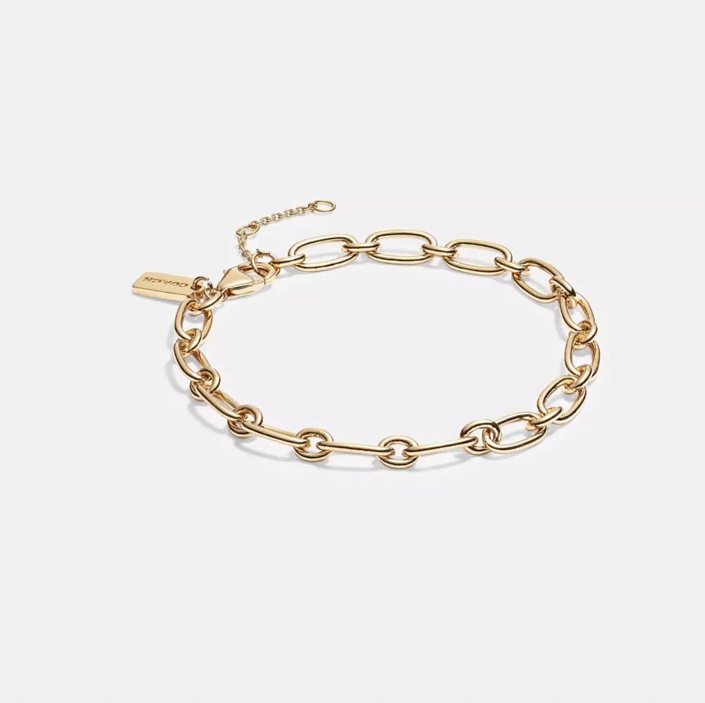 COACH® Outlet Starter Chain Charm Bracelet