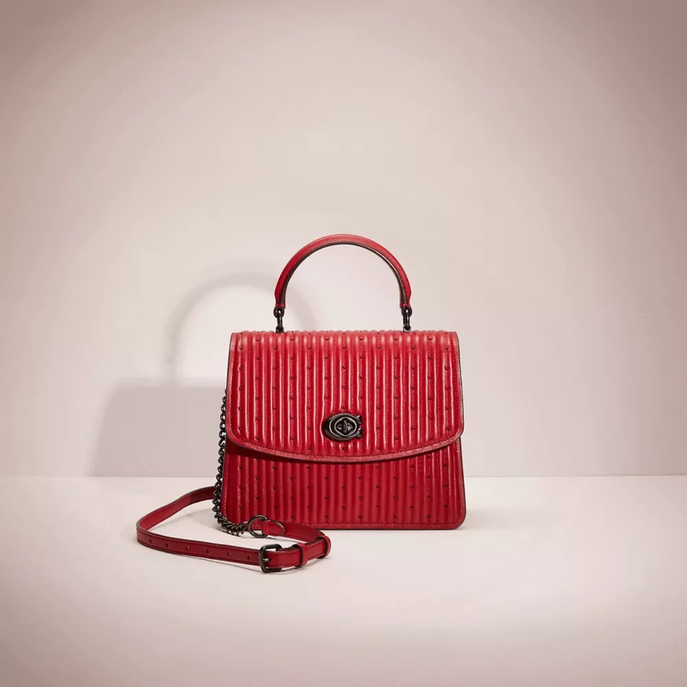 Coach Parker Quilted With Rivets Deals