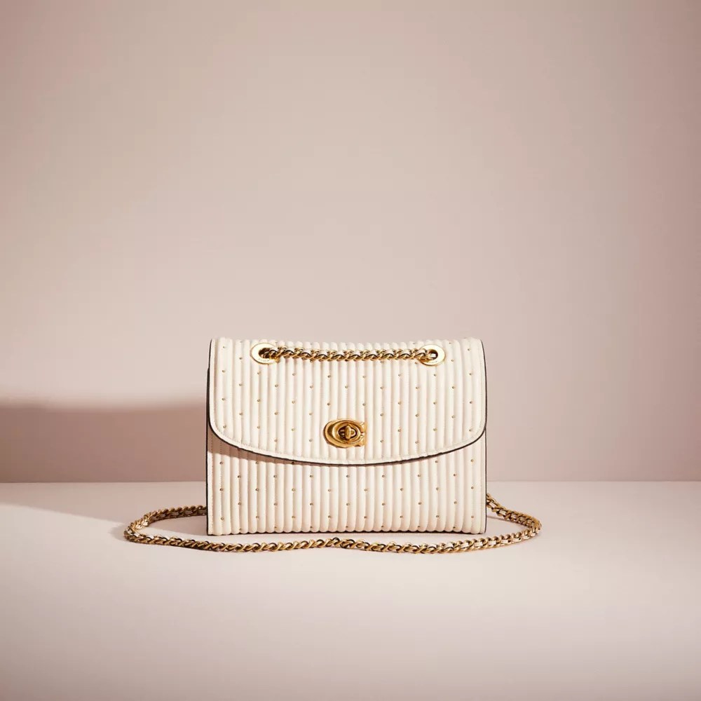 Coach Parker Quilted With Rivets Deals