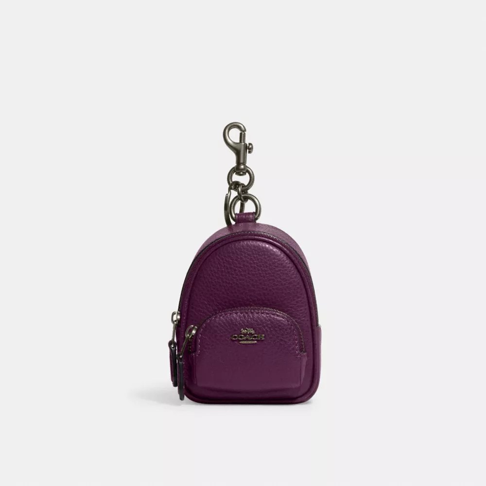 COACH® Outlet Mini Court Backpack Bag Charm
