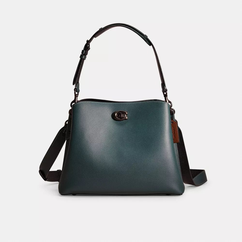 COACH® Outlet Restored Willow Shoulder Bag In Colorblock