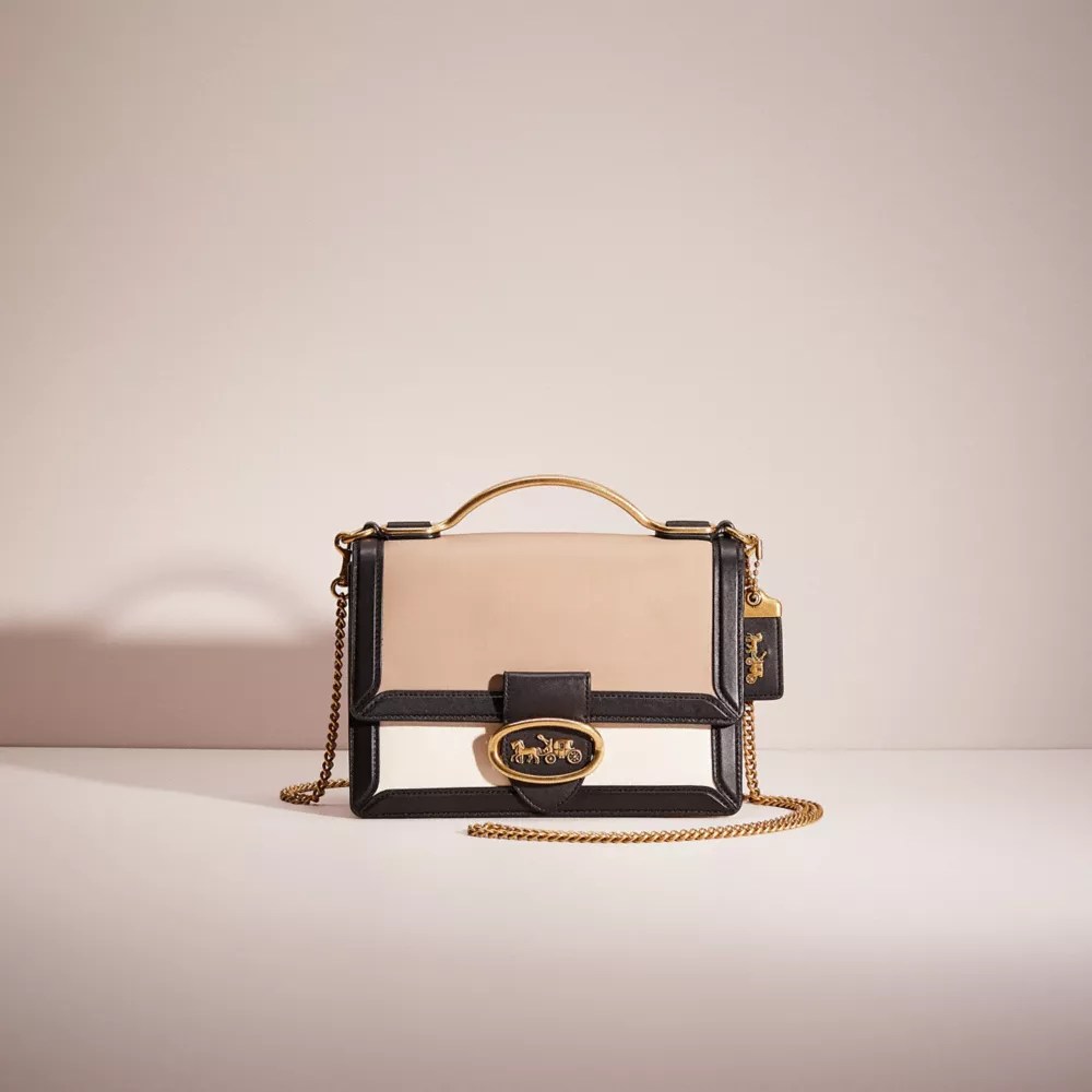 COACH® Restored Riley Top Handle 22 In Colorblock