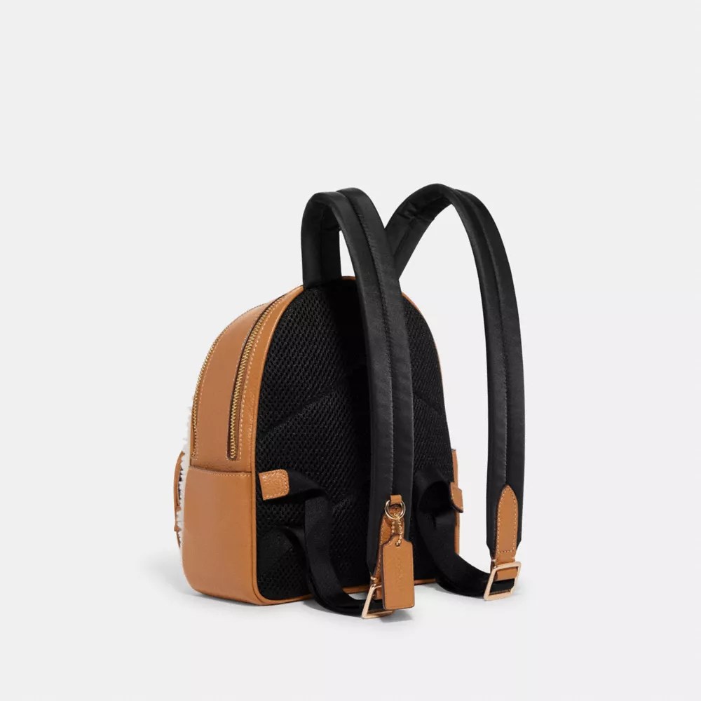 COACH® Mini Court Backpack In Signature Canvas, 40 OFF