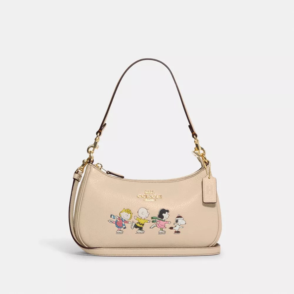 COACH® Outlet Coach X Peanuts Teri Shoulder Bag With Snoopy And