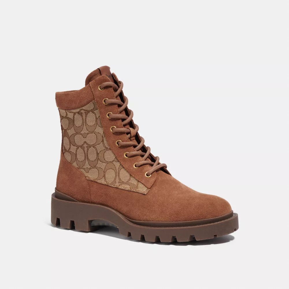 COACH® Outlet Citysole Boot With Signature Jacquard
