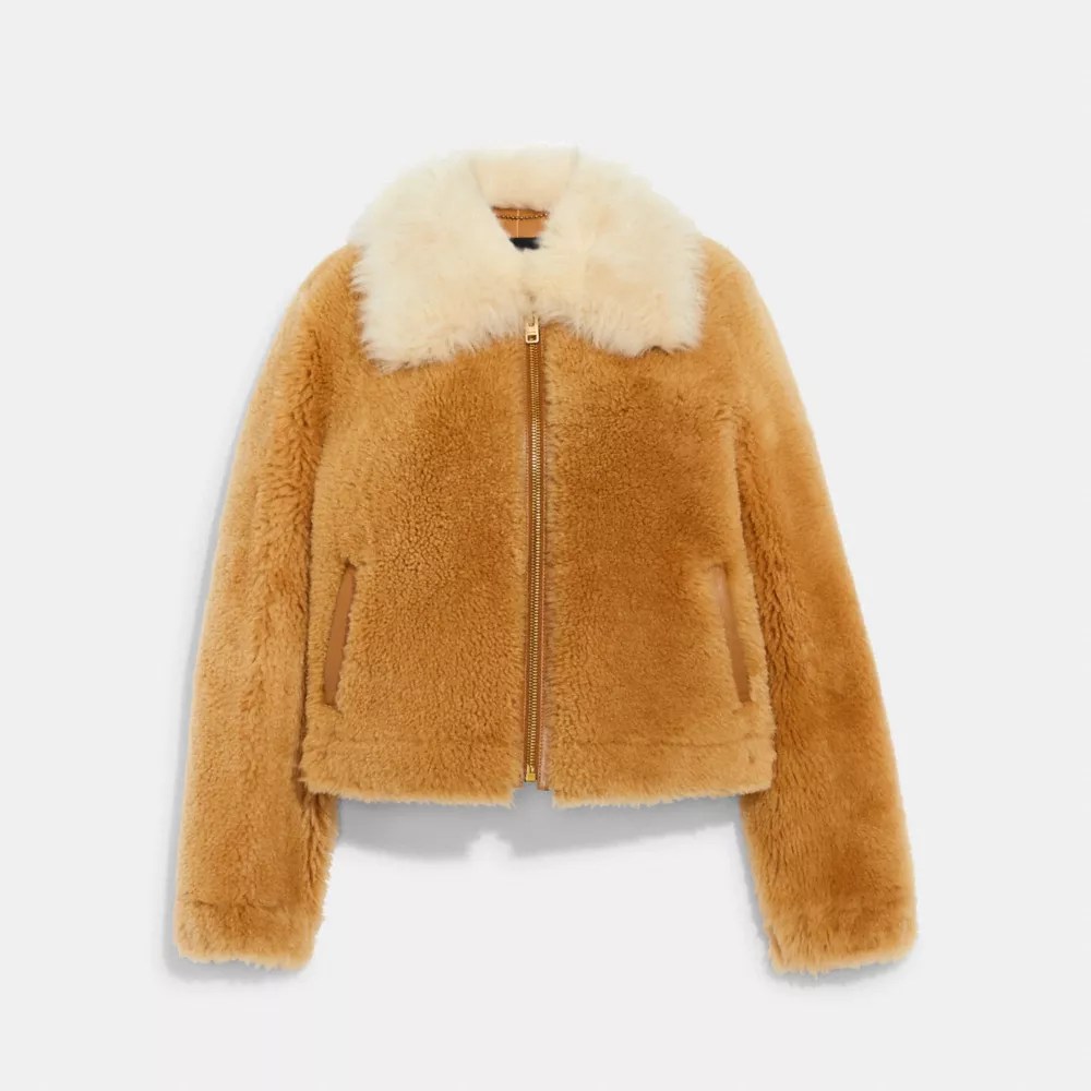 COACH® Outlet Shearling Blouson