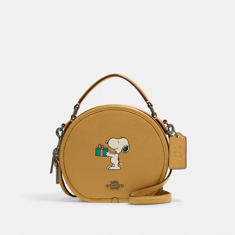 COACH® Outlet Coach X Peanuts Canteen Crossbody Bag With Snoopy