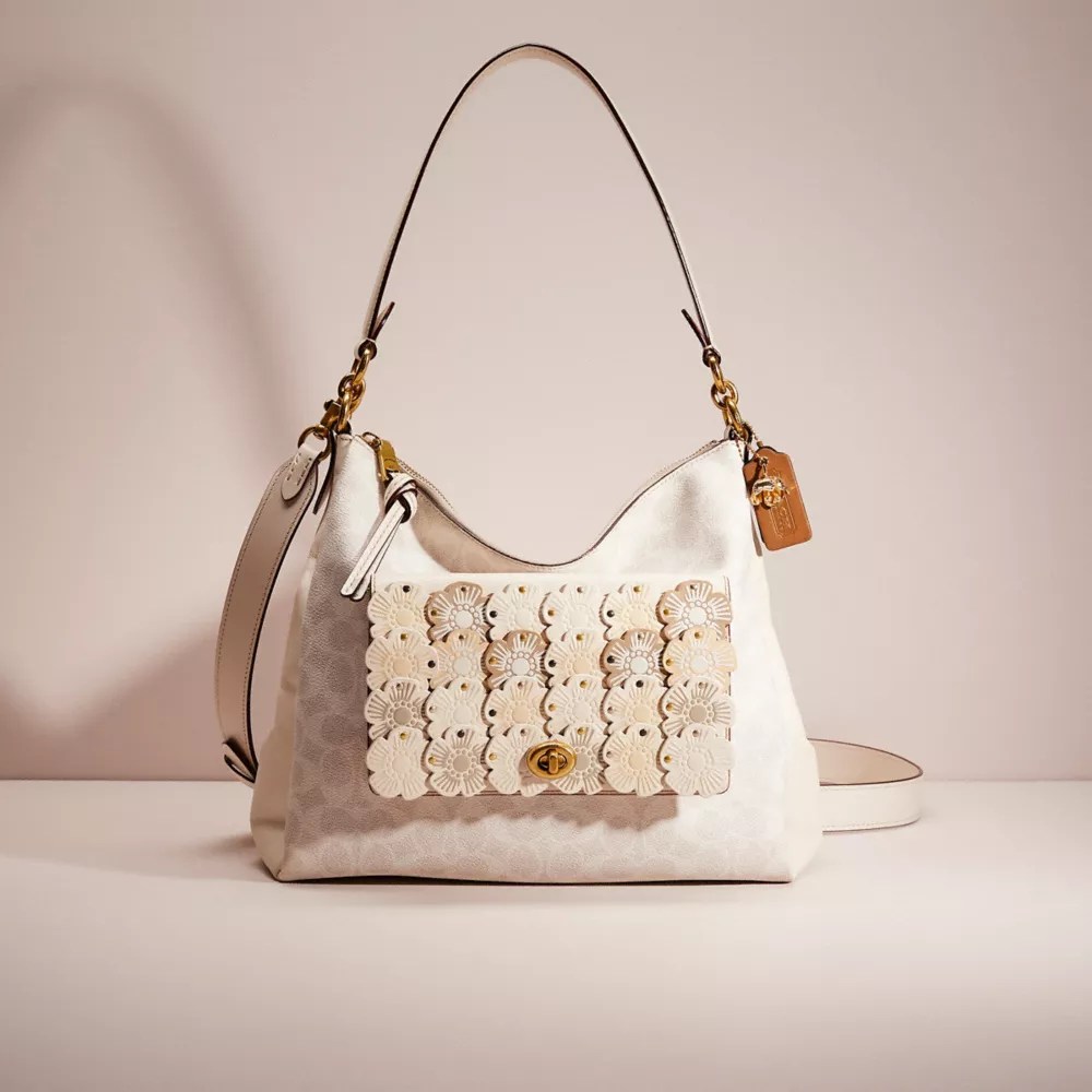 COACH® Upcrafted Shay Shoulder Bag In Signature Canvas