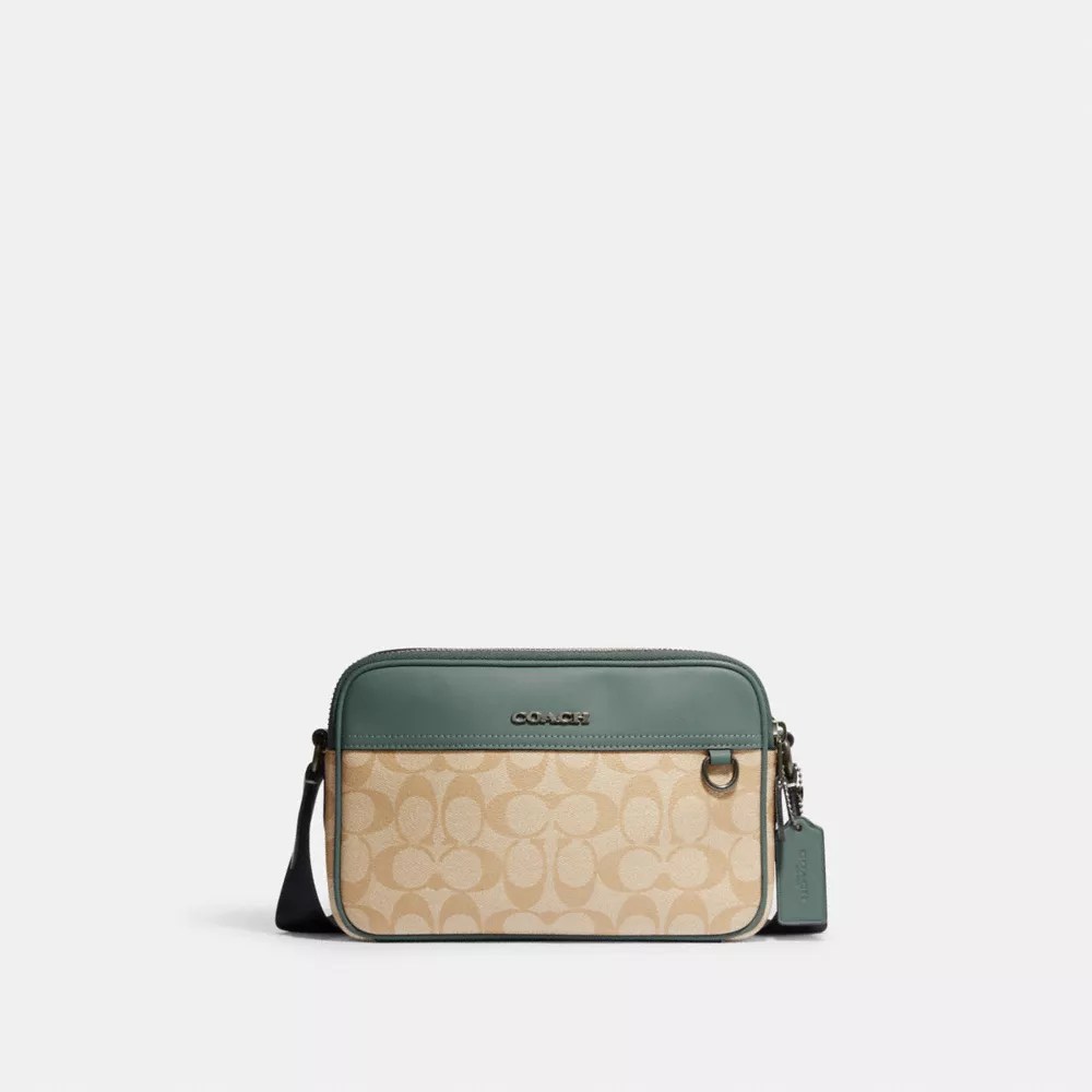 COACH® Outlet Graham Crossbody Bag In Colorblock Signature Canvas