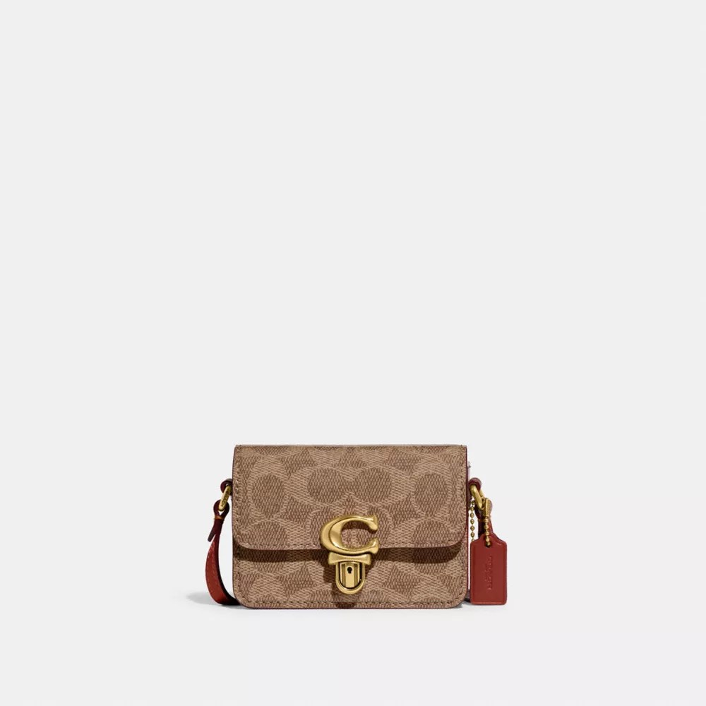 COACH® Outlet Studio Bag 12 In Signature Leather