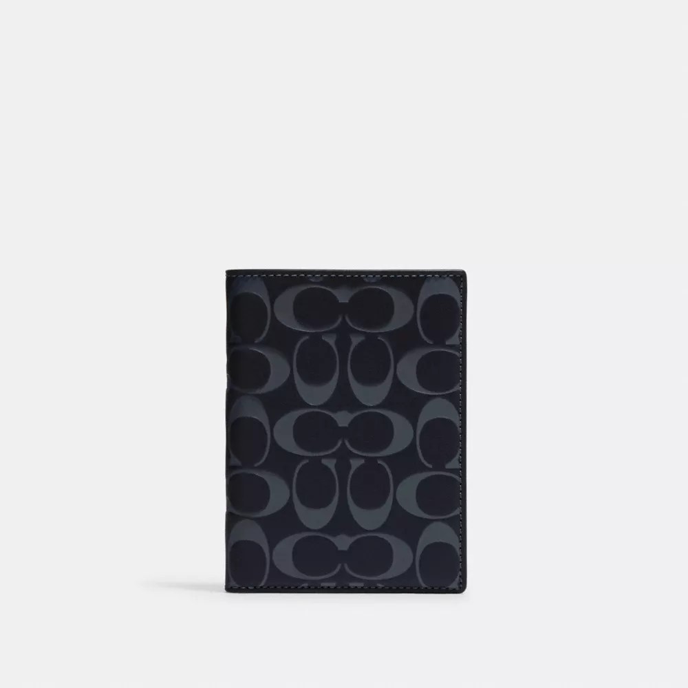 Passport Case In Signature Leather