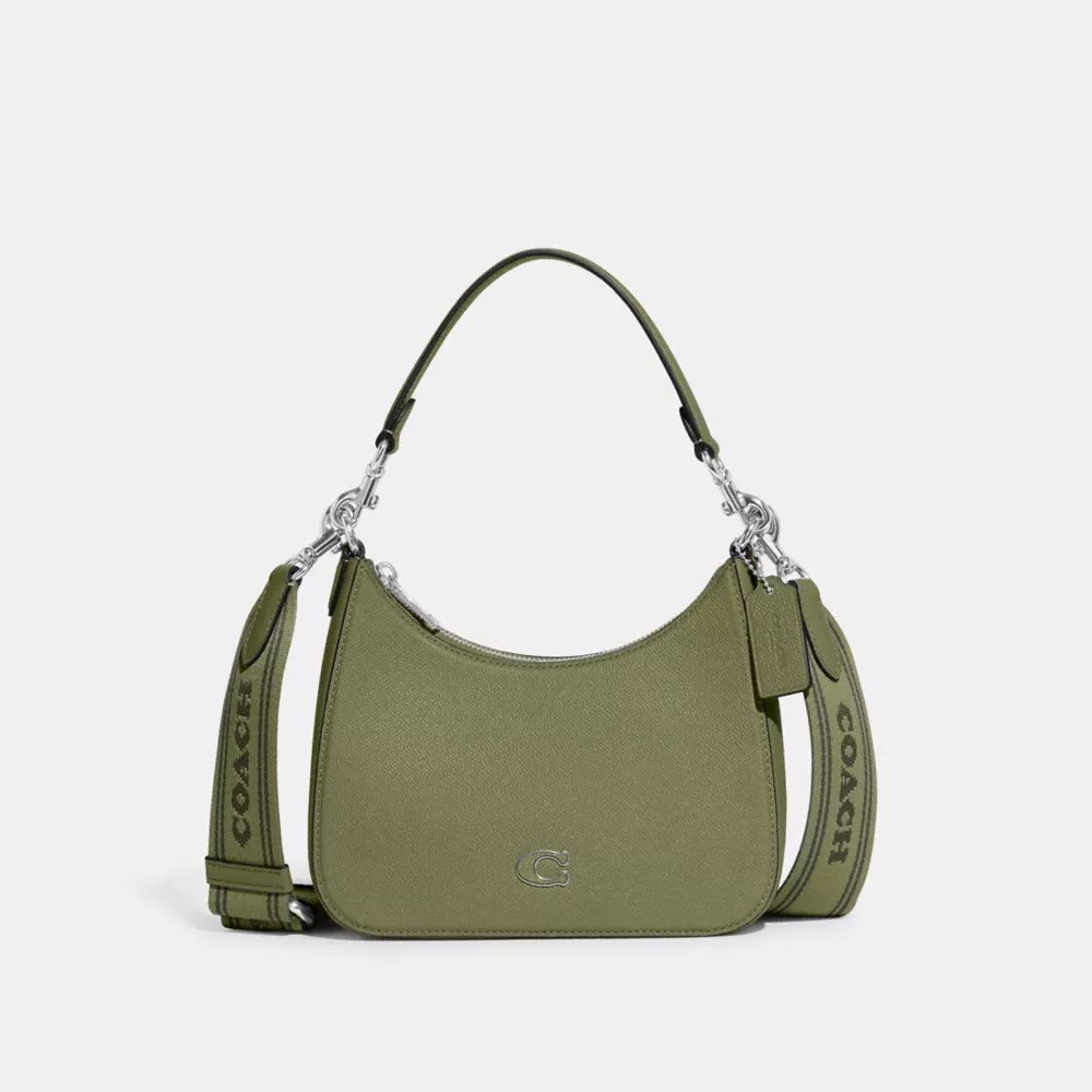 COACH® Hobo Crossbody With Signature Canvas
