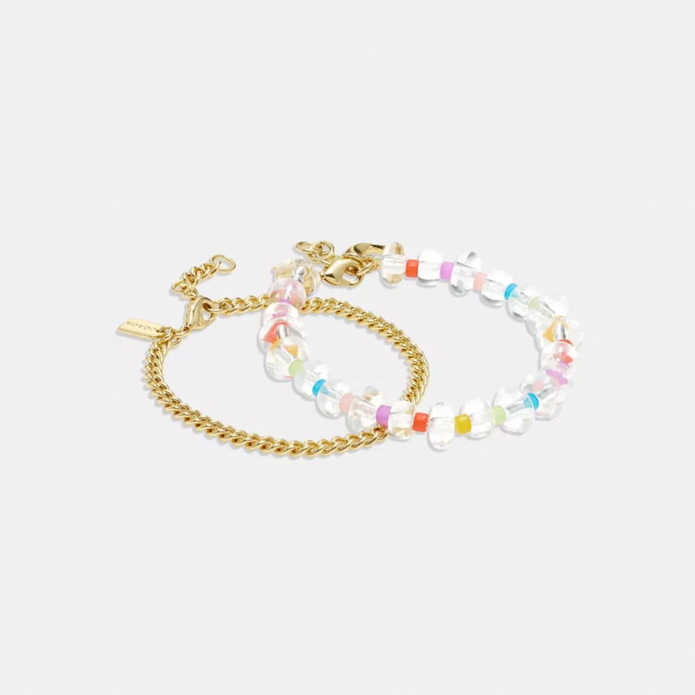 COACH® Outlet Signature Beaded Bracelet Set