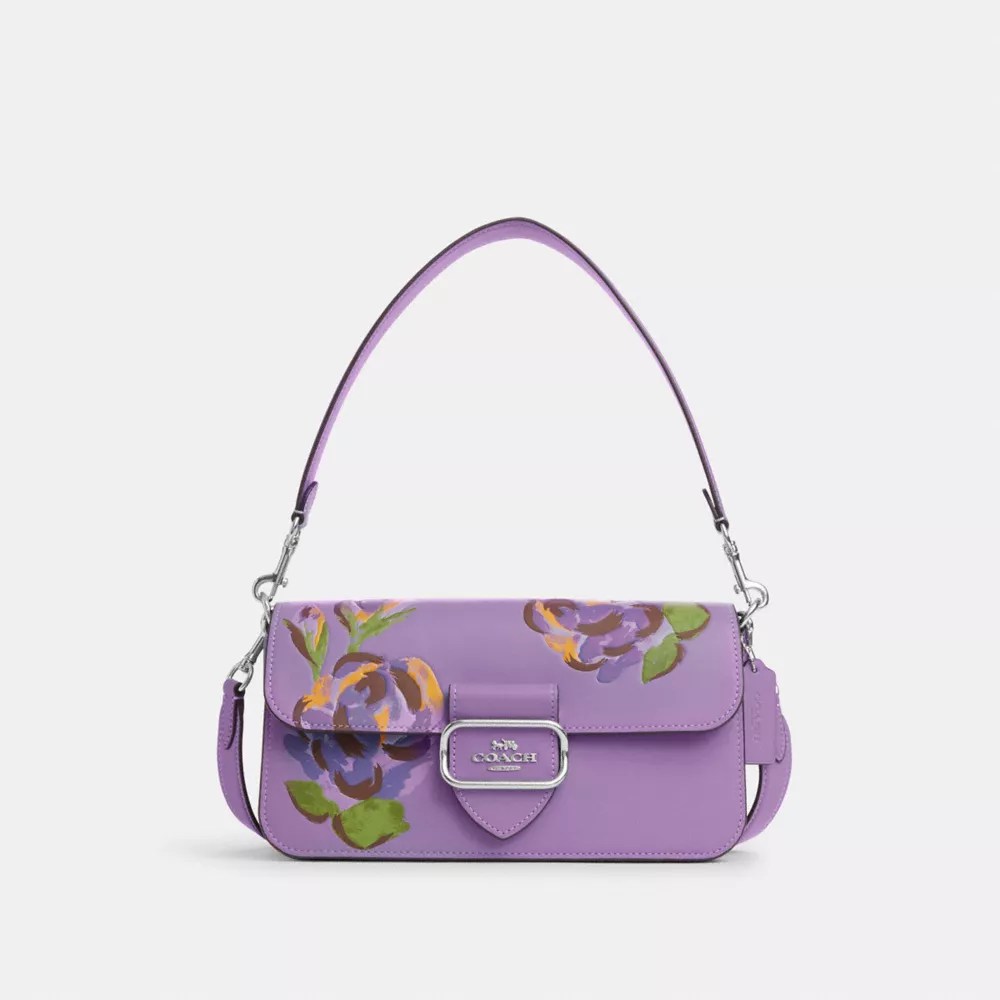 COACH® Outlet Shoulder Bag With Rose Print