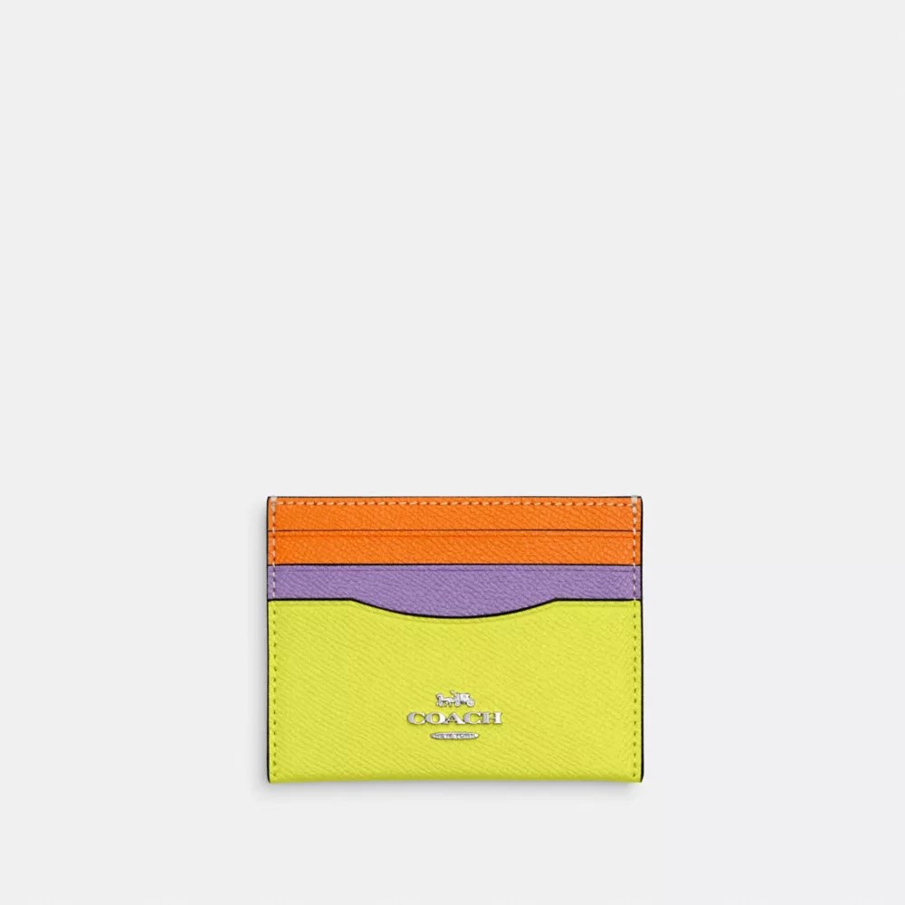 COACH® Outlet Slim Id Card Case In Colorblock