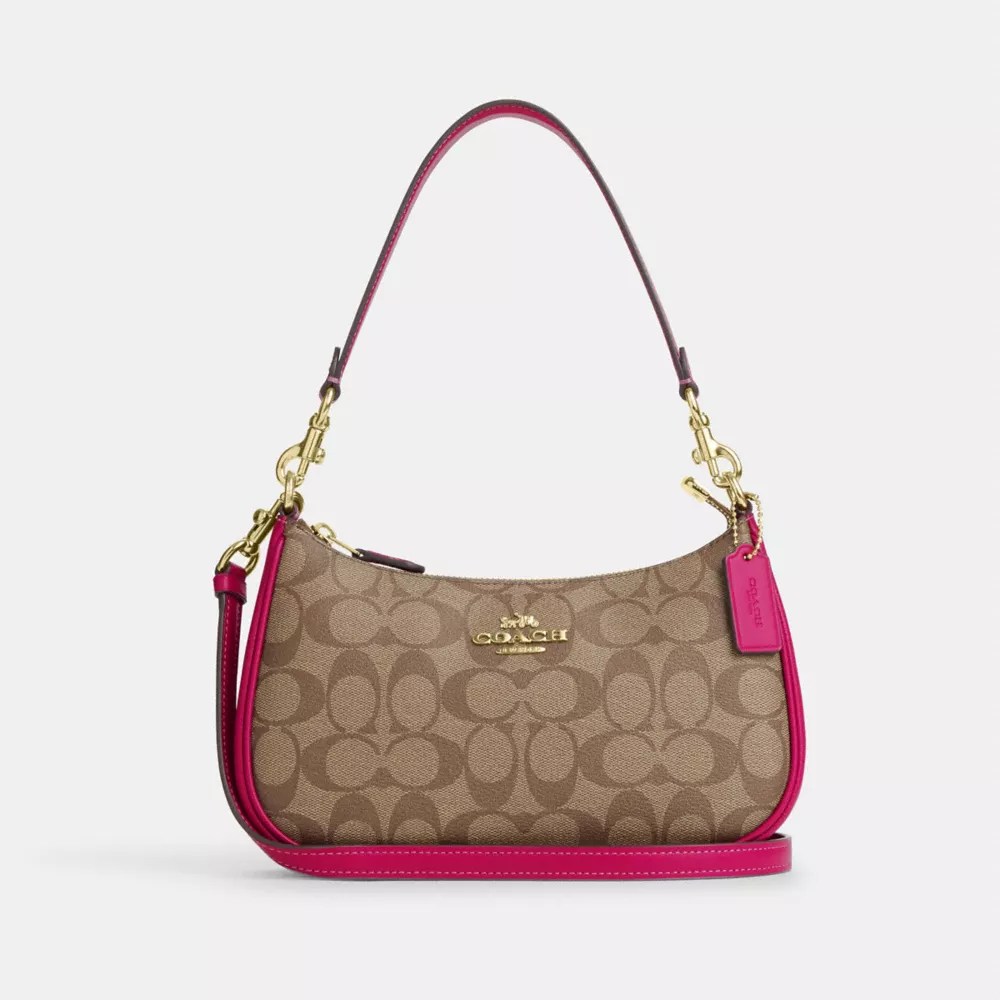 COACH® Outlet Teri Shoulder Bag In Signature Canvas