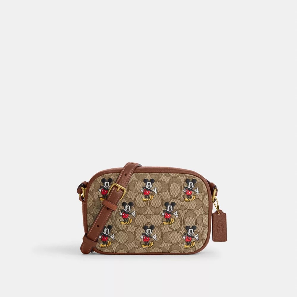 COACH® Outlet Disney X Coach Mini Jamie Camera Bag In Signature