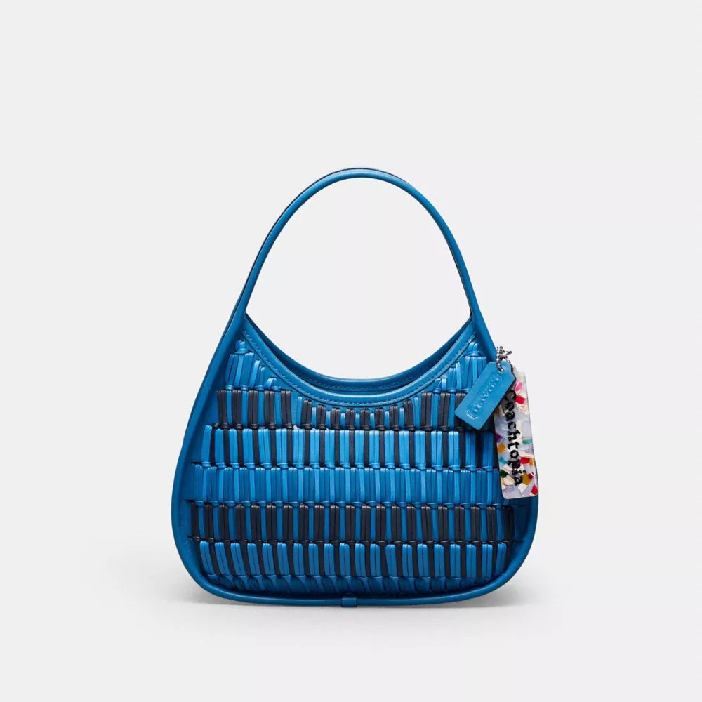 Ergo Bag In Basket Weave Upcrafted Leather Coachtopia