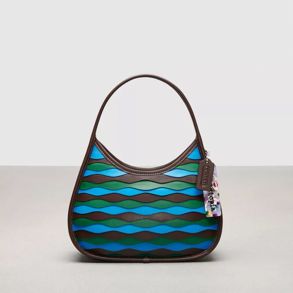 COACH® Ergo Bag In Wavy Applique Upcrafted Leather