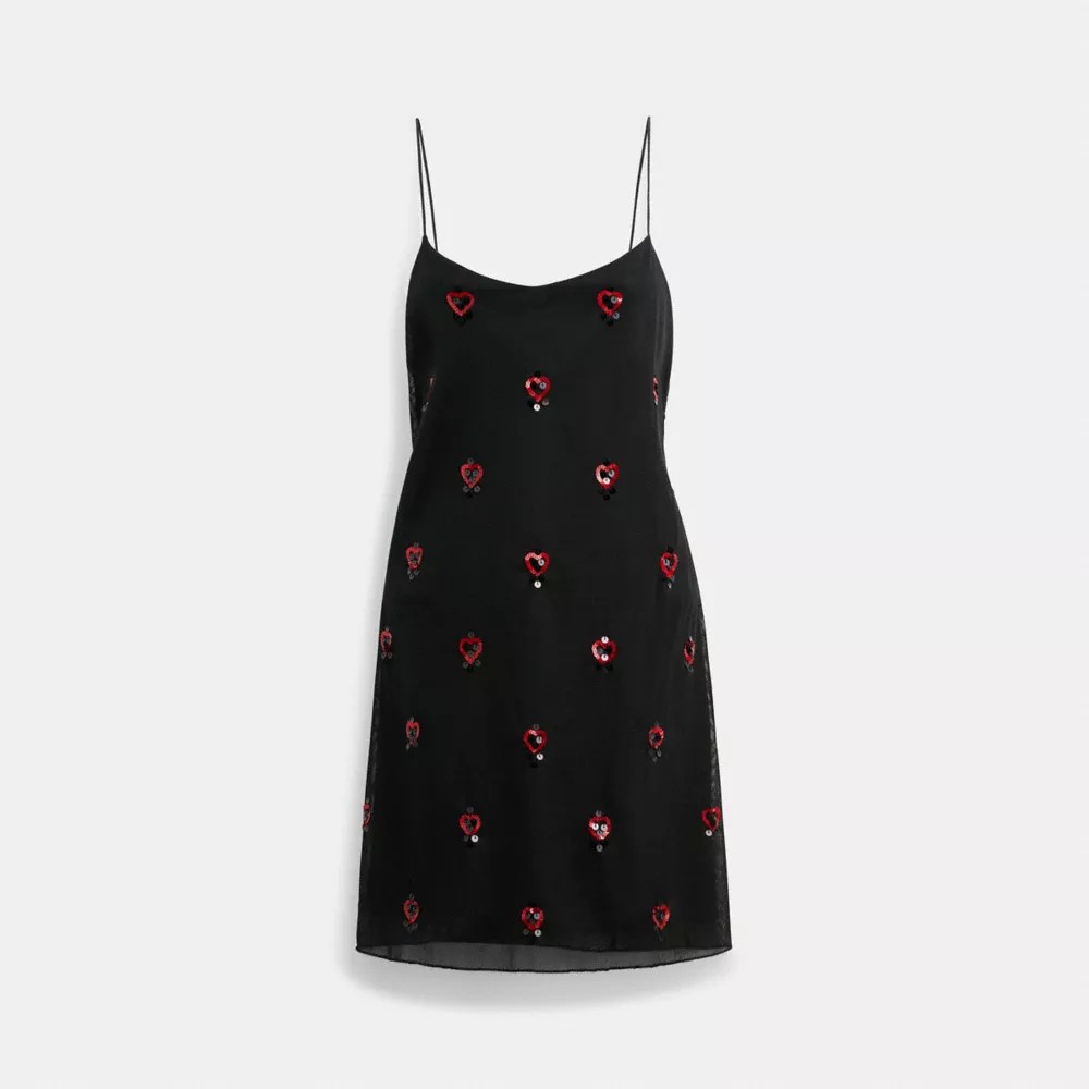 COACH® GB The Lil Nas X Drop Short Cami Dress