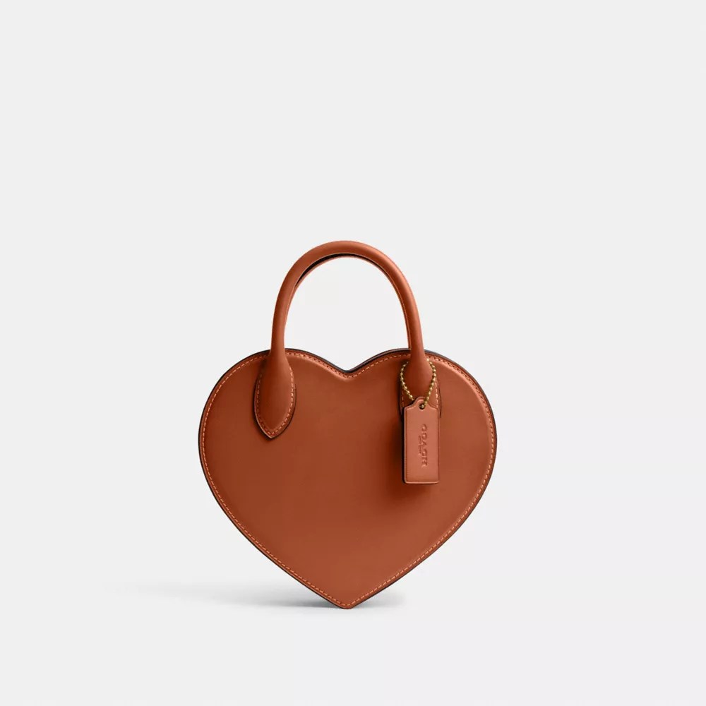 COACH® Heart Bag In Regenerative Leather