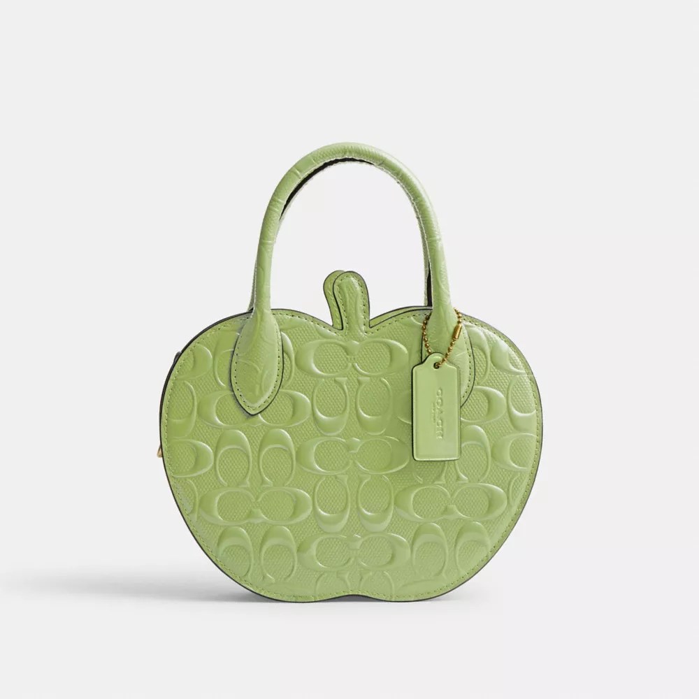 Apple Bag In Signature Leather COACH®