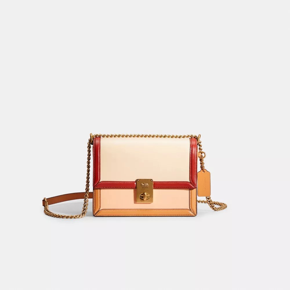 Restored Hutton Shoulder Bag In Colorblock COACH®
