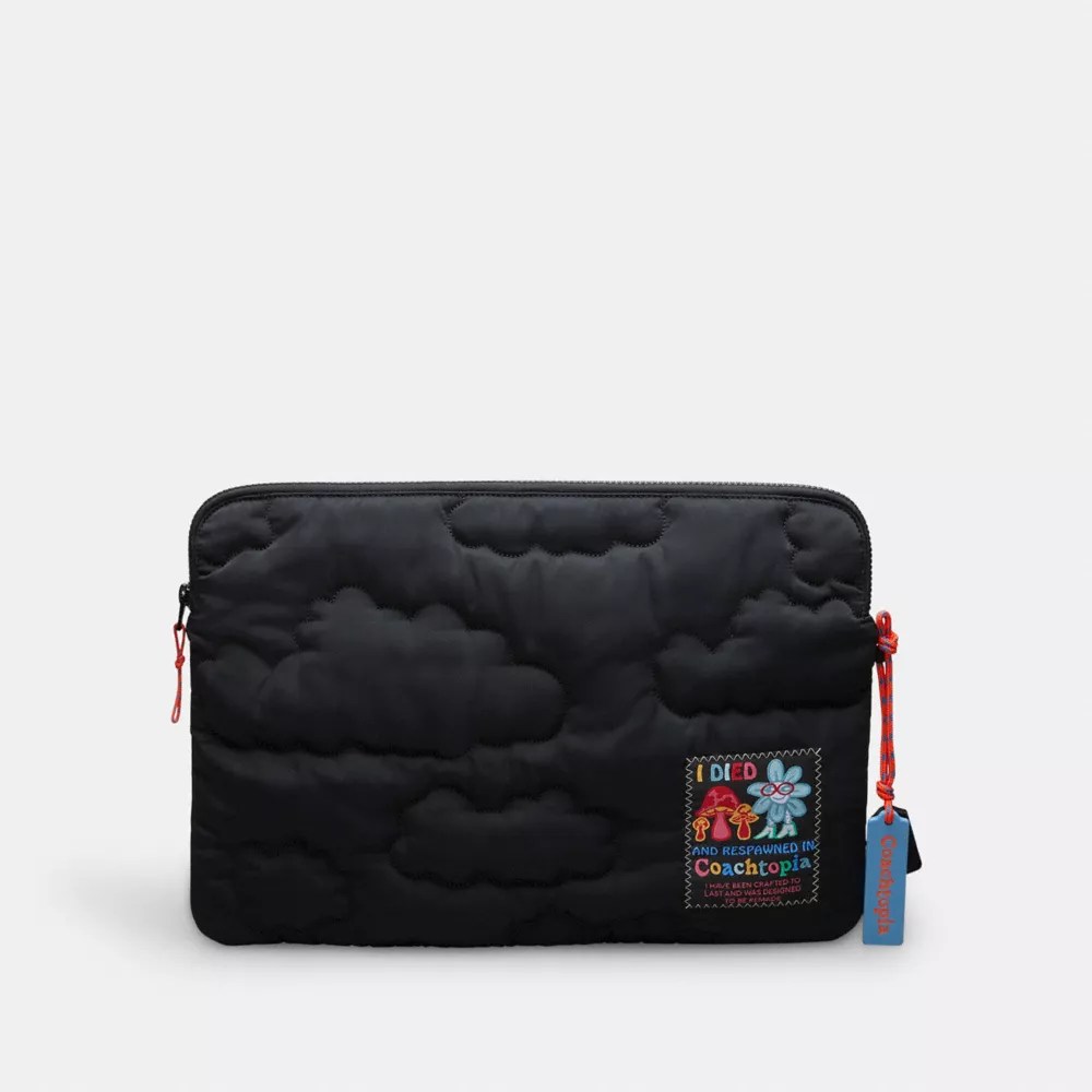 Coachtopia Loop Quilted Cloud Laptop Sleeve Coachtopia